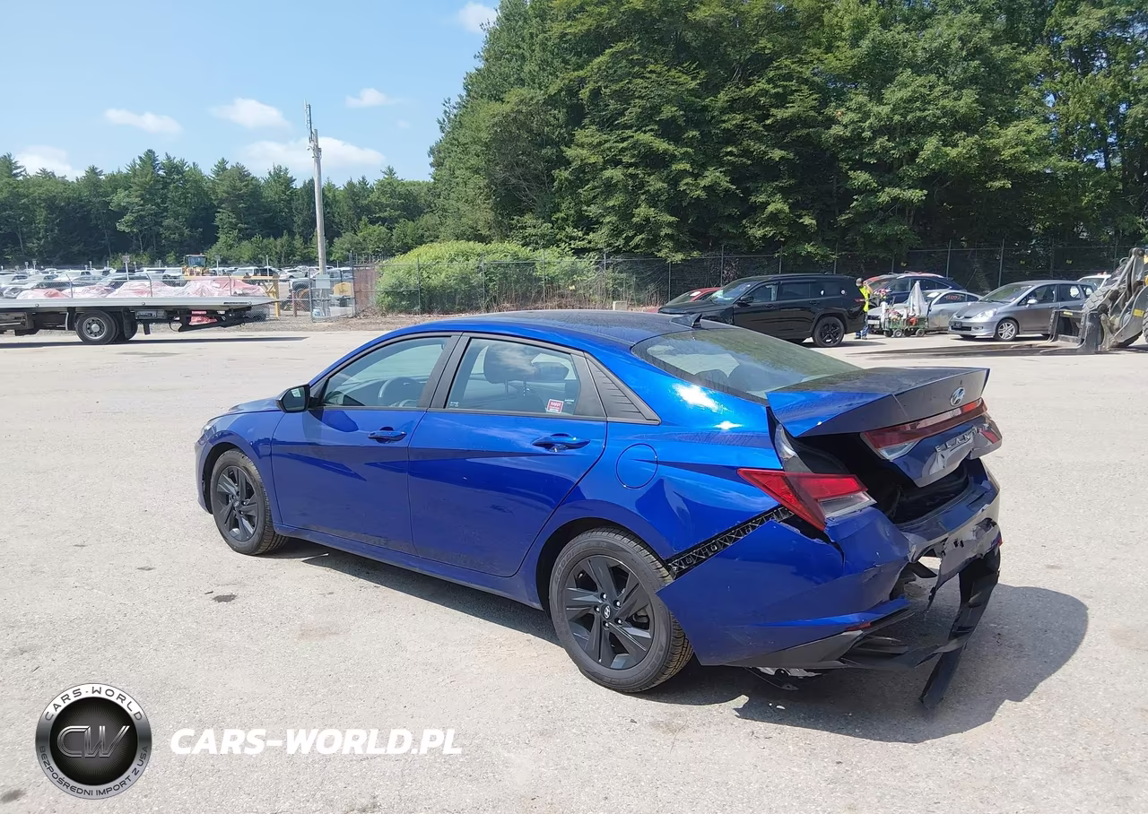 2023 Hyundai Elantra Sel VIN:KMHLM4AG9PU455125 - 3
