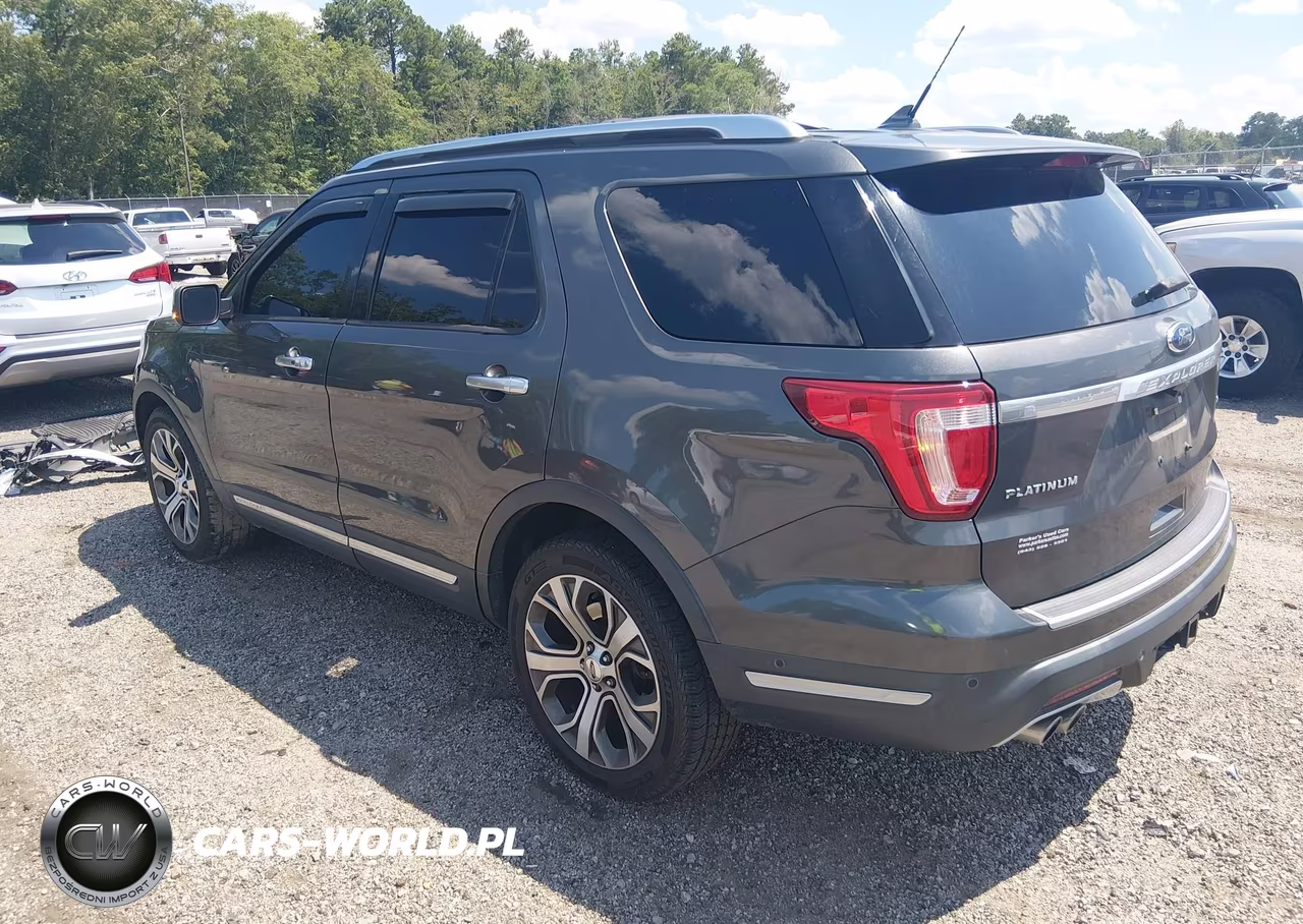 2018 Ford Explorer Platinum VIN:1FM5K8HT6JGB93627 - 3