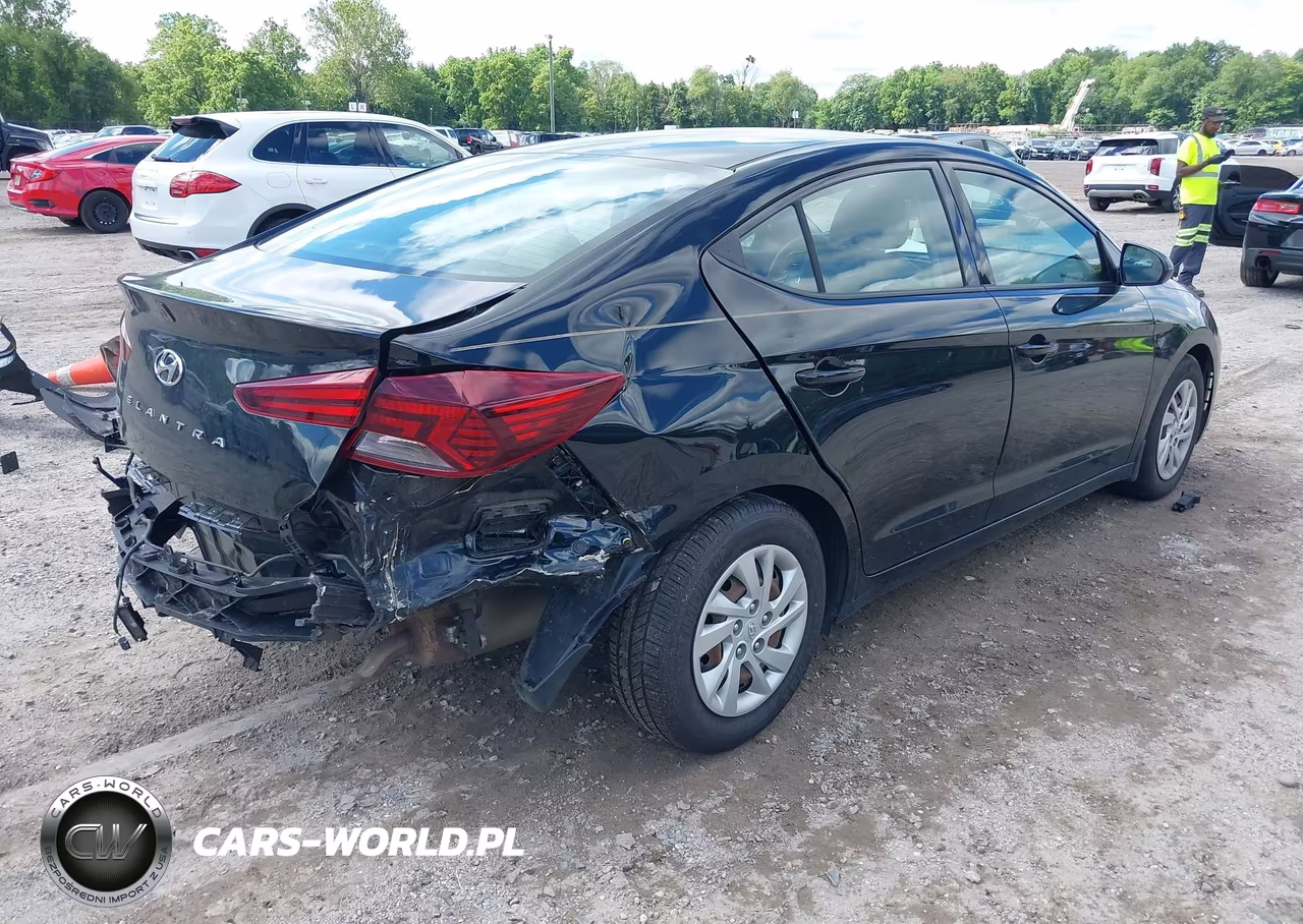 2020 Hyundai Elantra Se VIN:5NPD74LF6LH616619 - 4