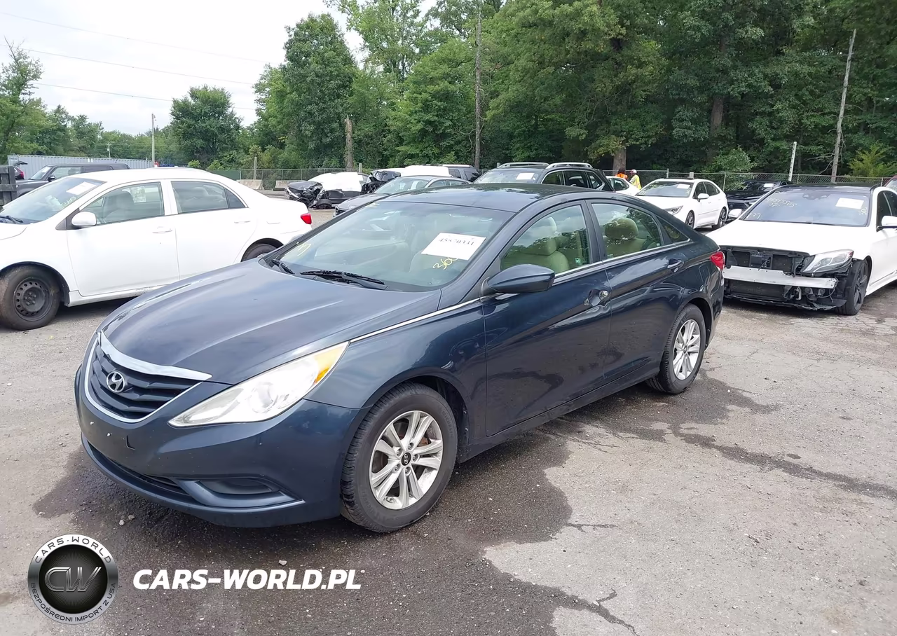 2012 Hyundai Sonata Gls VIN:5NPEB4AC6CH348554 - 2