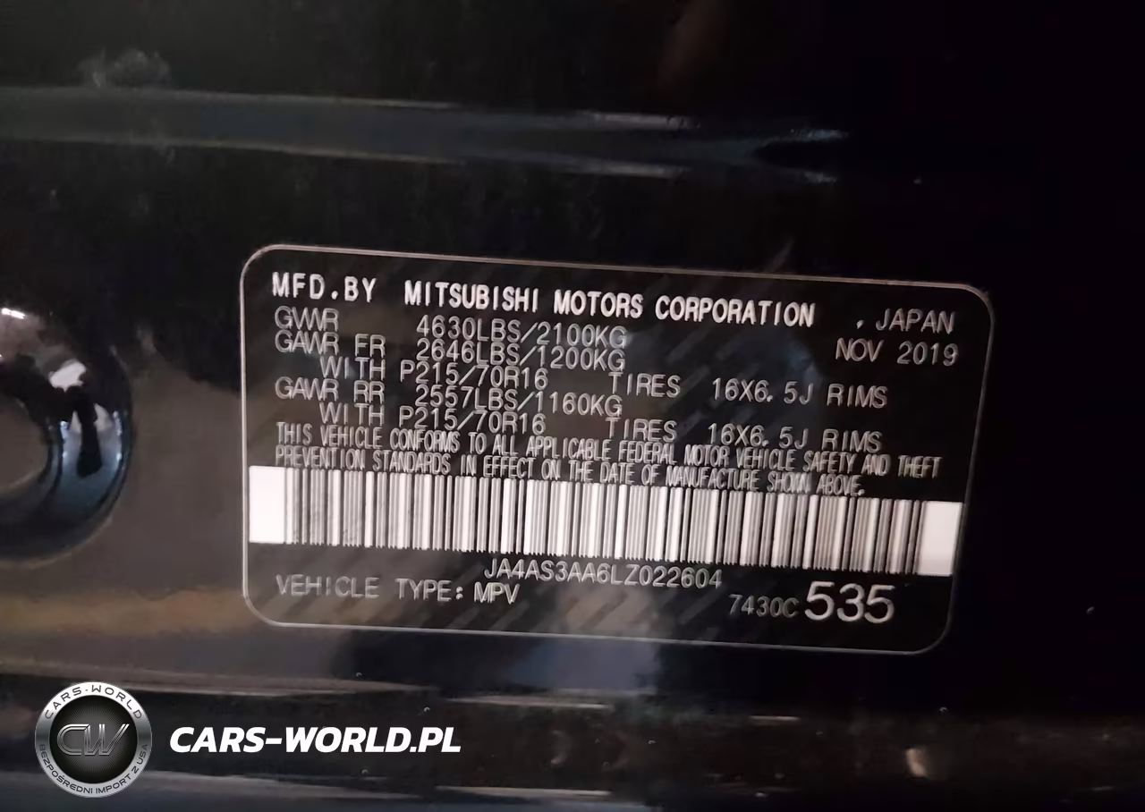 2020 Mitsubishi Eclipse Cross Es 1.5T VIN:JA4AS3AA6LZ022604 - 9