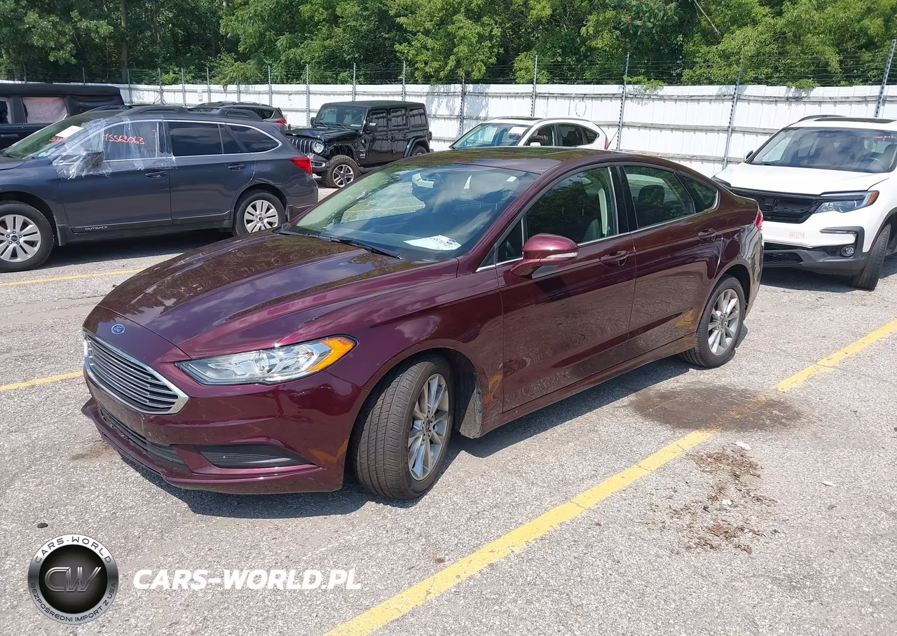 2017 Ford Fusion Se VIN:3FA6P0HD3HR378120 - 2