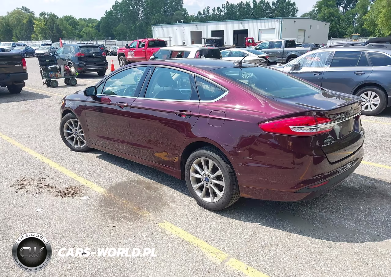 2017 Ford Fusion Se VIN:3FA6P0HD3HR378120 - 3