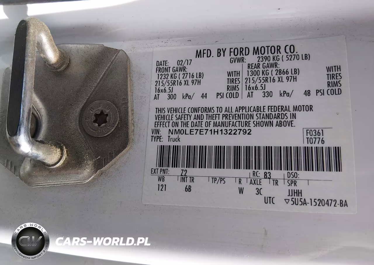2017 Ford Transit Connect Xl VIN:NM0LE7E71H1322792 - 9