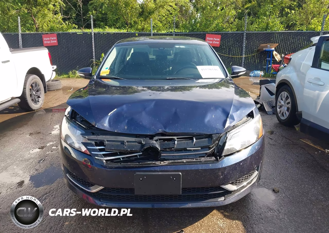 2012 Volkswagen Passat 2.0L Tdi Se VIN:1VWBN7A30CC012953 - 12