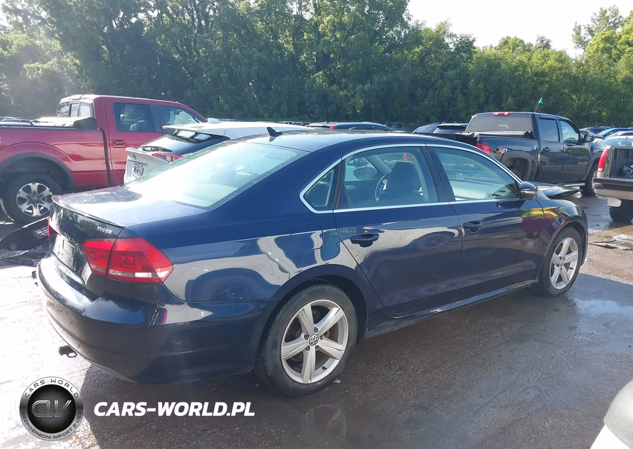 2012 Volkswagen Passat 2.0L Tdi Se VIN:1VWBN7A30CC012953 - 13