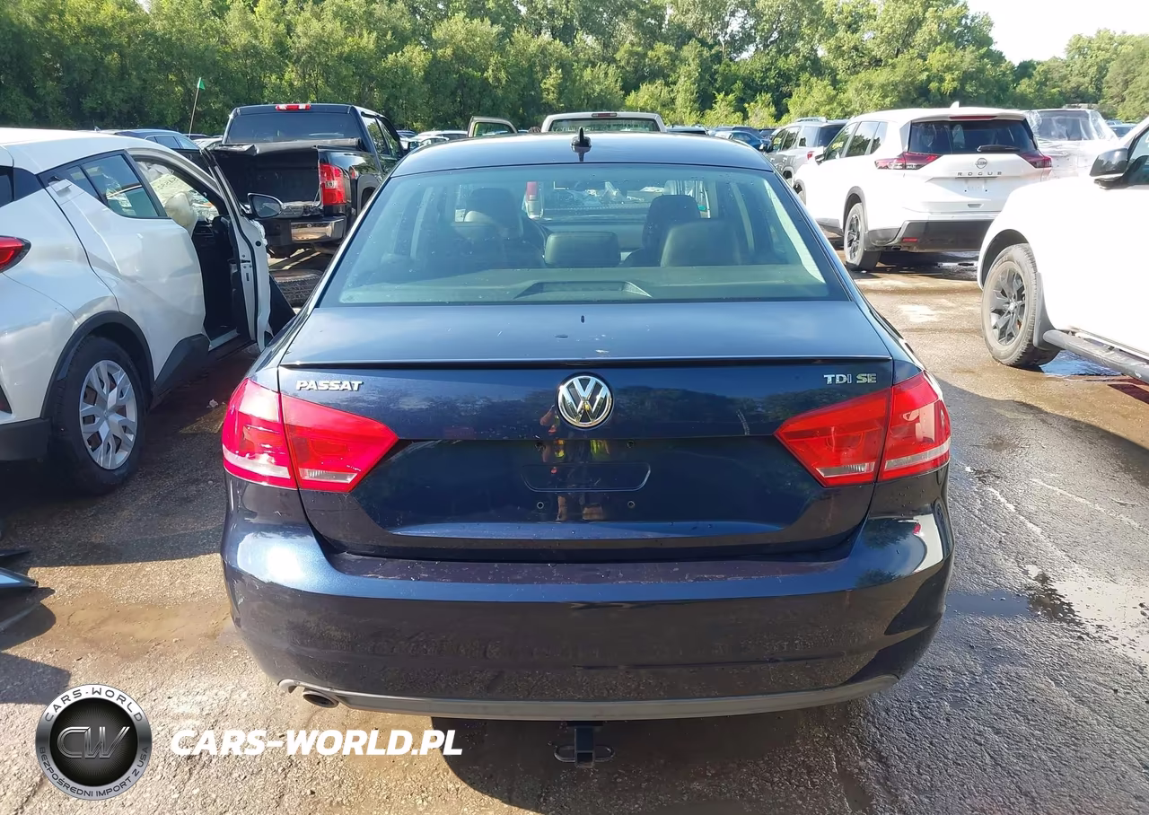 2012 Volkswagen Passat 2.0L Tdi Se VIN:1VWBN7A30CC012953 - 16