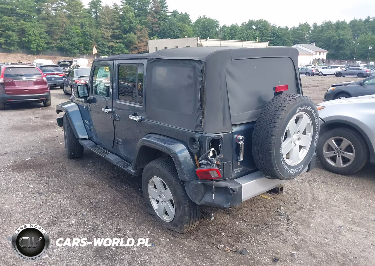 2008 Jeep Wrangler Unlimited Sahara VIN:1J8GA59168L544929 - 3