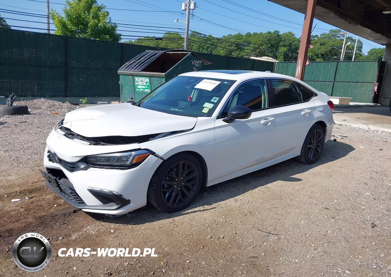 2022 Honda Civic Touring VIN:2HGFE1F92NH318245 - 2