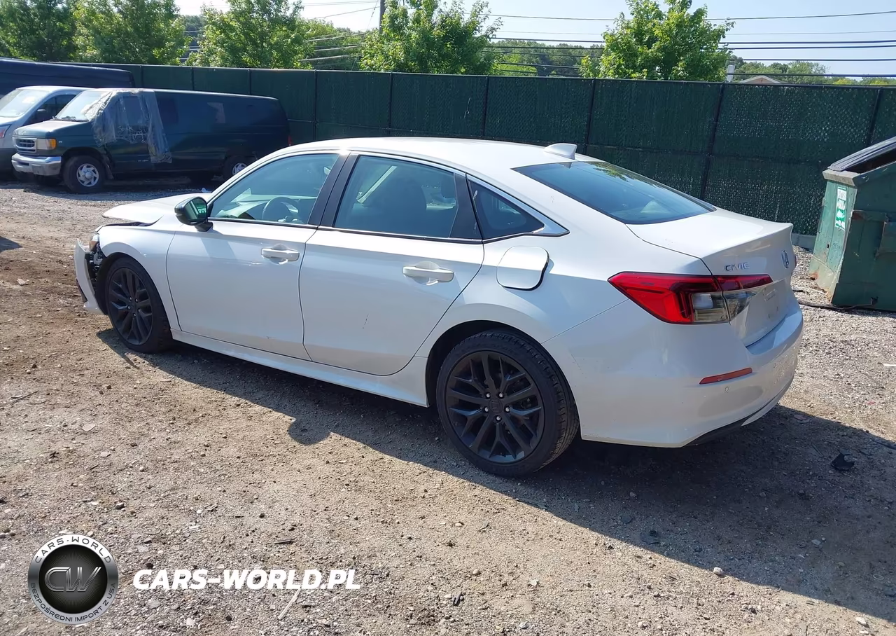 2022 Honda Civic Touring VIN:2HGFE1F92NH318245 - 3