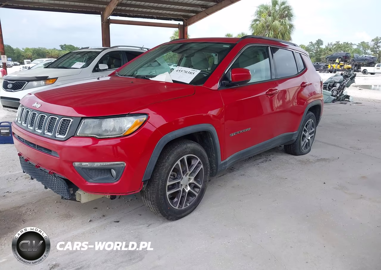 2018 Jeep Compass Sun And Wheel Fwd VIN:3C4NJCBB4JT468451 - 2