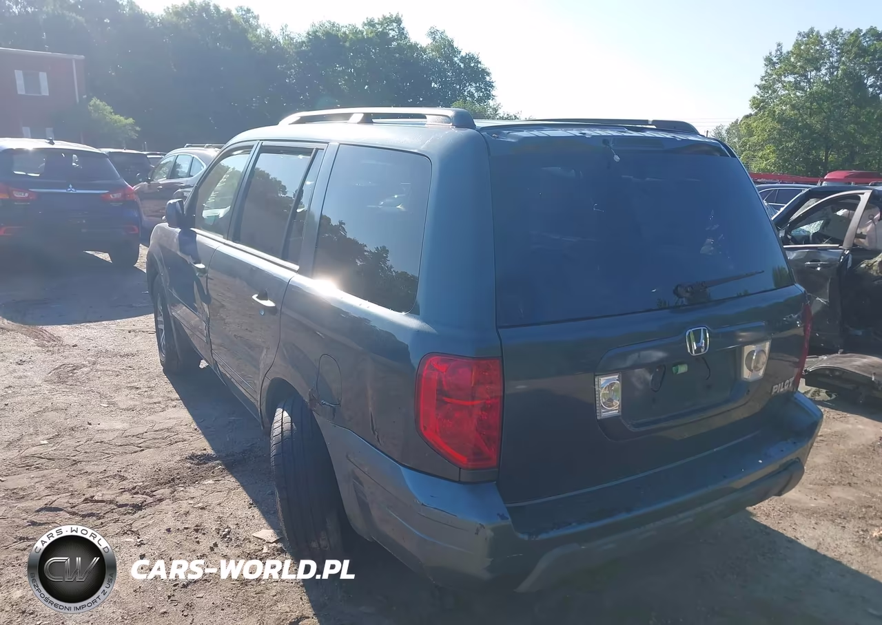 2004 Honda Pilot Ex-L VIN:2HKYF18674H578489 - 3