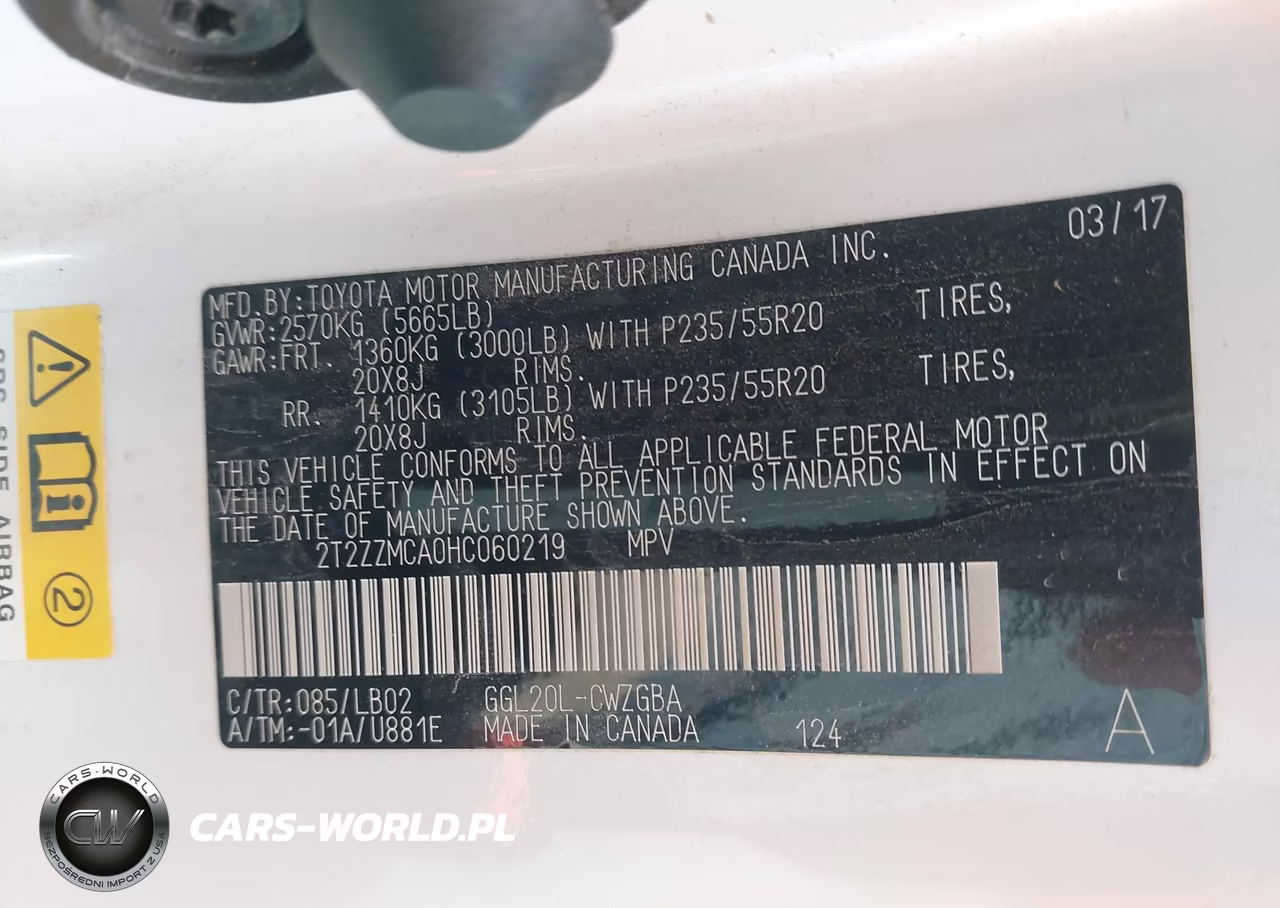 2017 Lexus Rx 350 VIN:2T2ZZMCA0HC060219 - 9