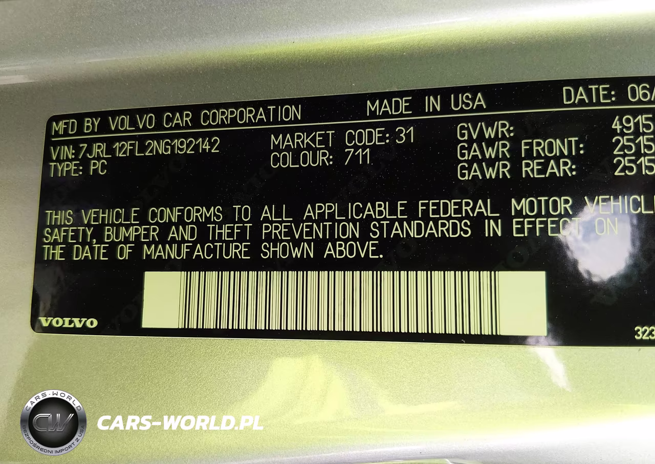 2022 Volvo S60 B5 Inscription VIN:7JRL12FL2NG192142 - 9