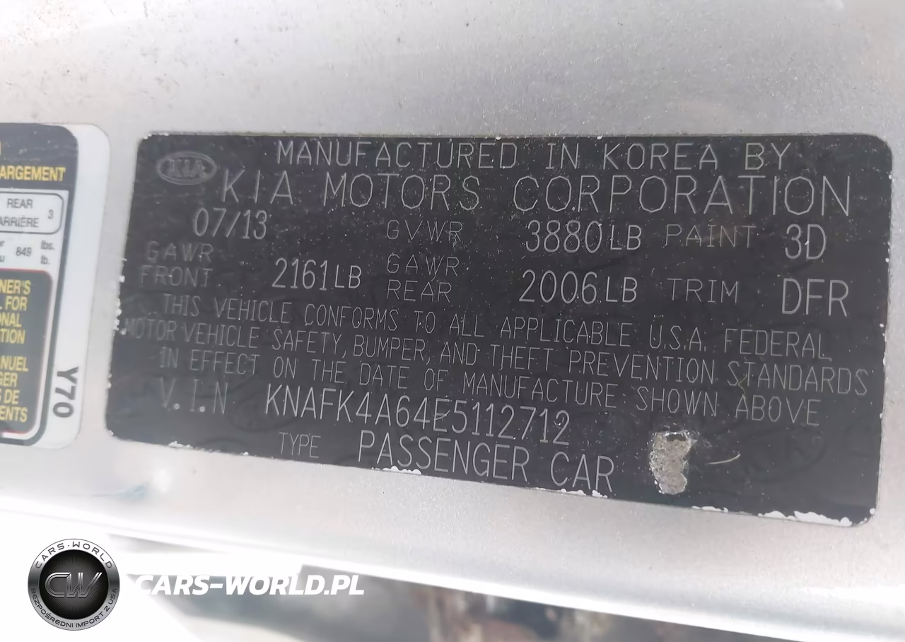 2014 Kia Forte Lx VIN:KNAFK4A64E5112712 - 9