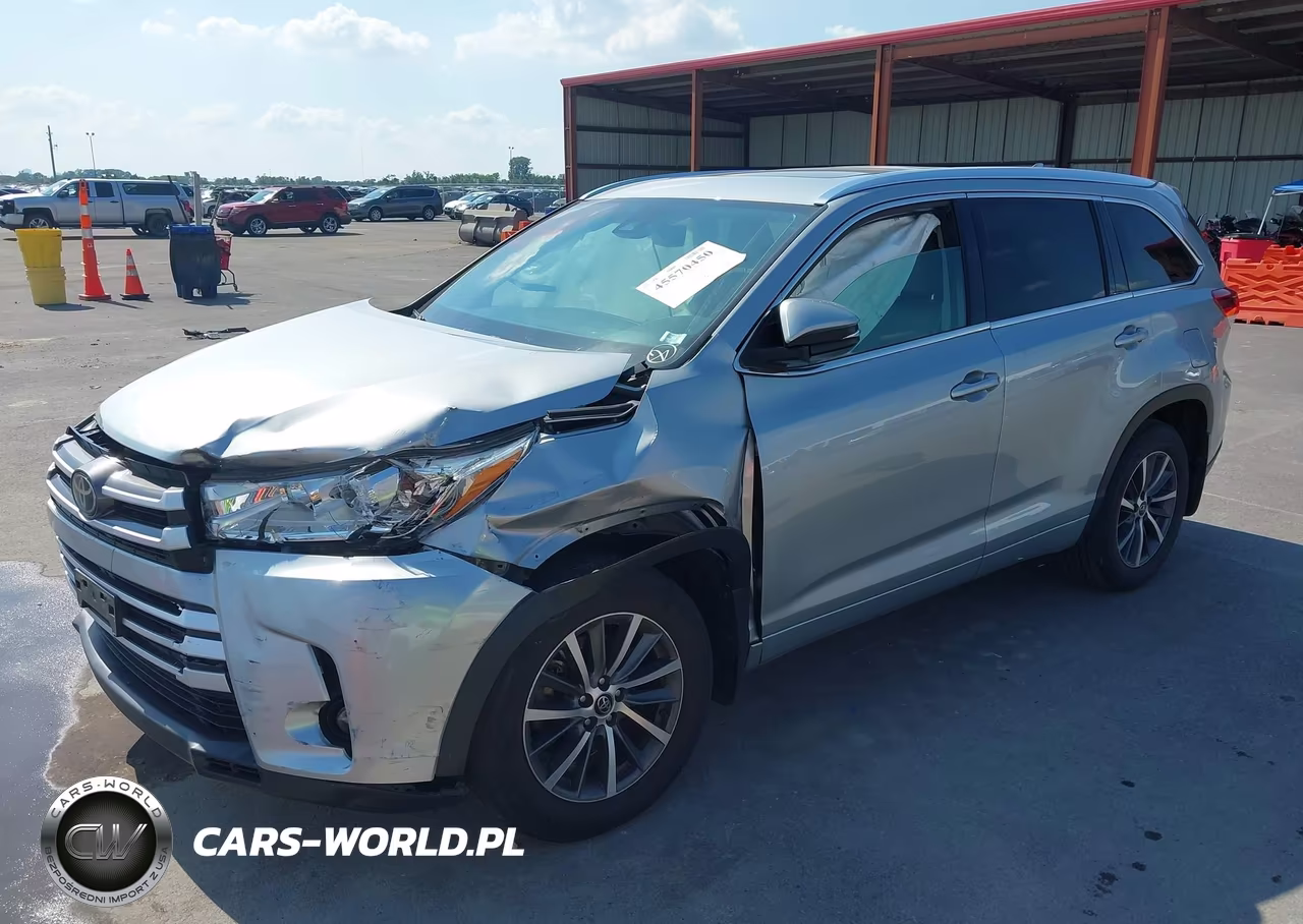 2017 Toyota Highlander Xle VIN:5TDJZRFH5HS467614 - 2