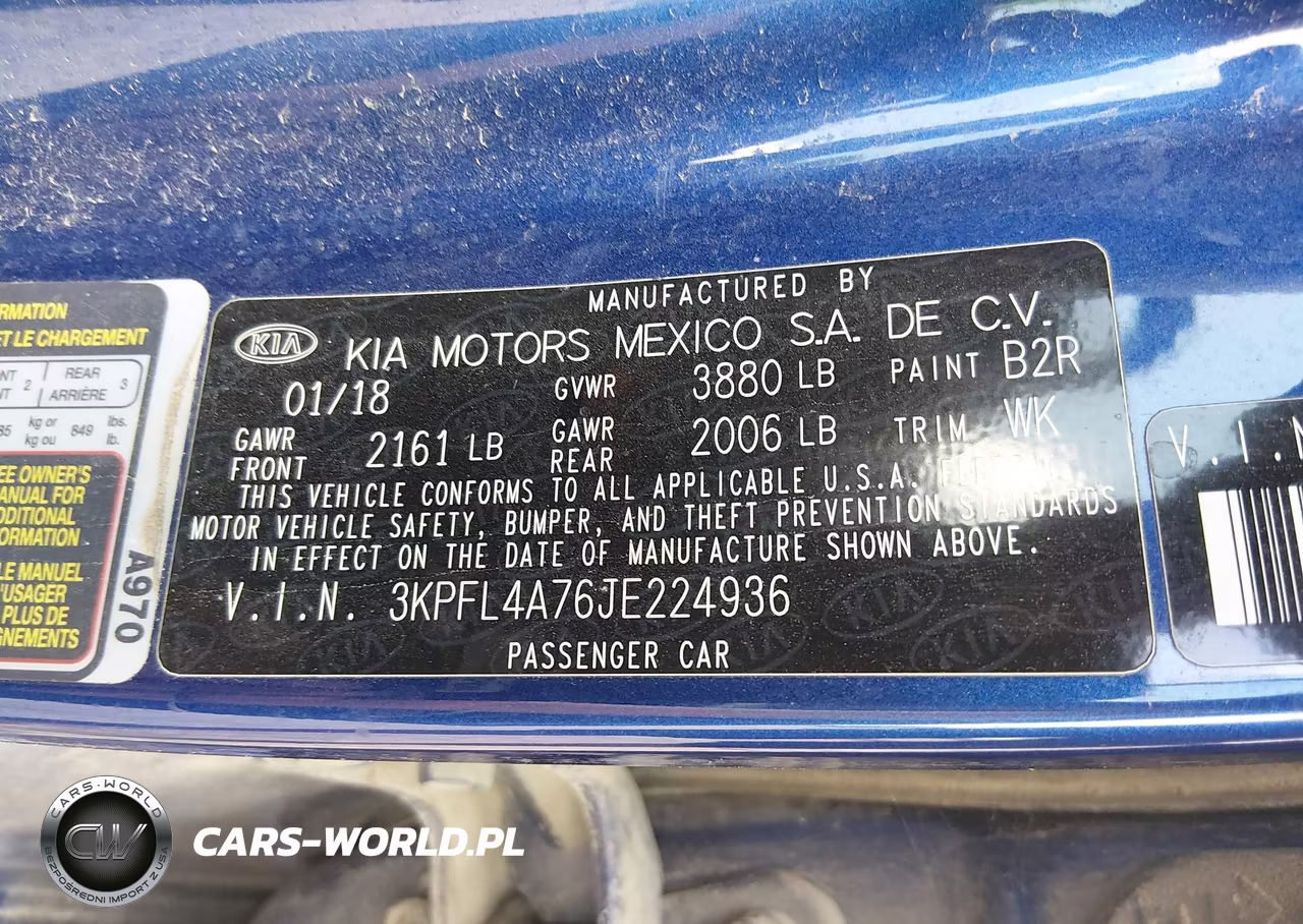 2018 Kia Forte S VIN:3KPFL4A76JE224936 - 9