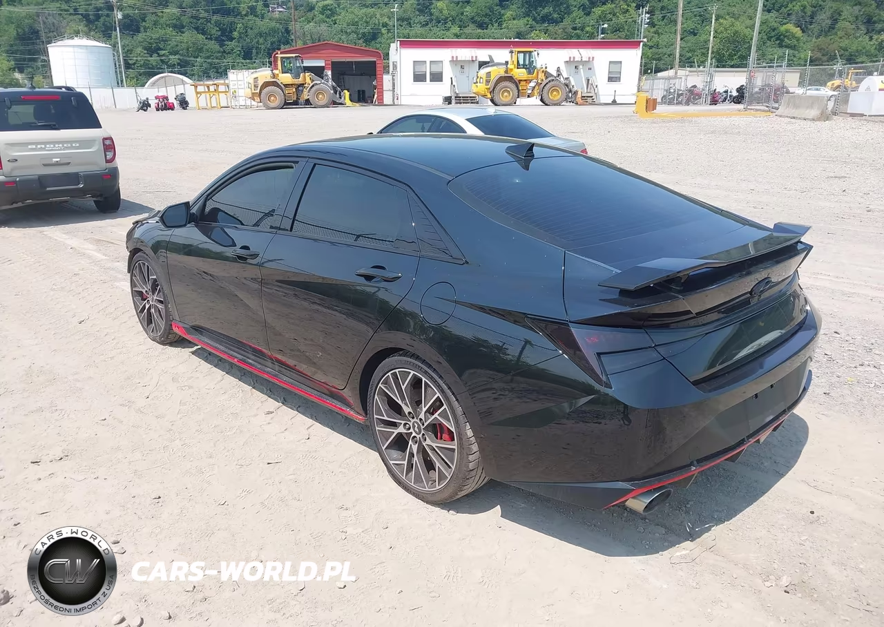 2023 Hyundai Elantra N VIN:KMHLW4AK8PU009305 - 3