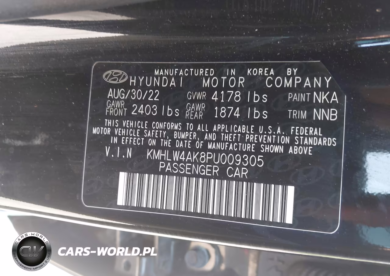 2023 Hyundai Elantra N VIN:KMHLW4AK8PU009305 - 9