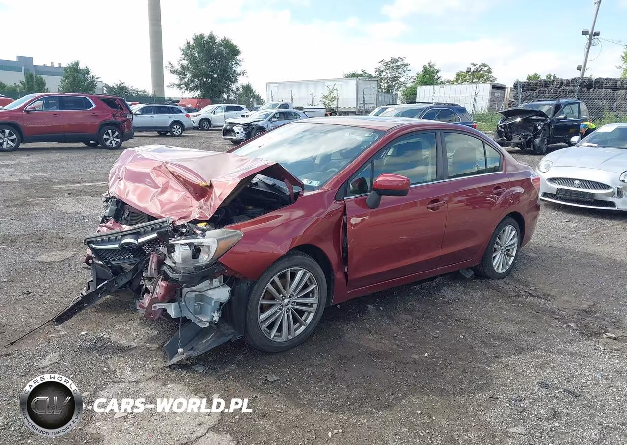 2016 Subaru Impreza 2.0I Premium VIN:JF1GJAF65GH008822 - 2