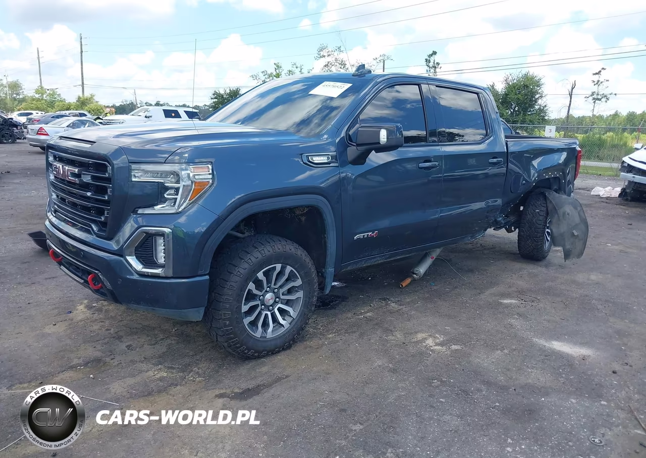 2020 GMC Sierra 1500 4Wd Short Box At4 VIN:3GTU9EET2LG215919 - 2