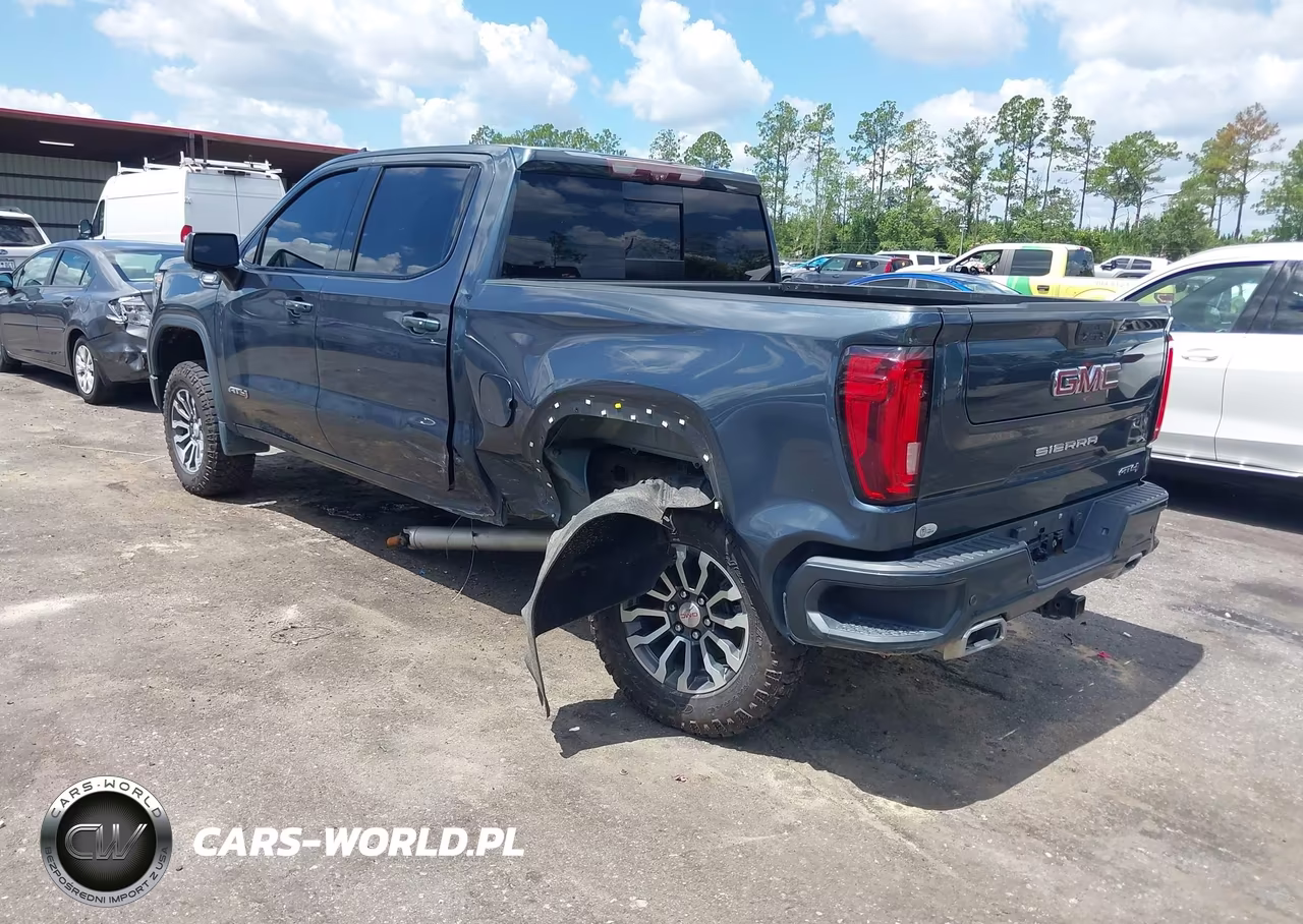 2020 GMC Sierra 1500 4Wd Short Box At4 VIN:3GTU9EET2LG215919 - 3