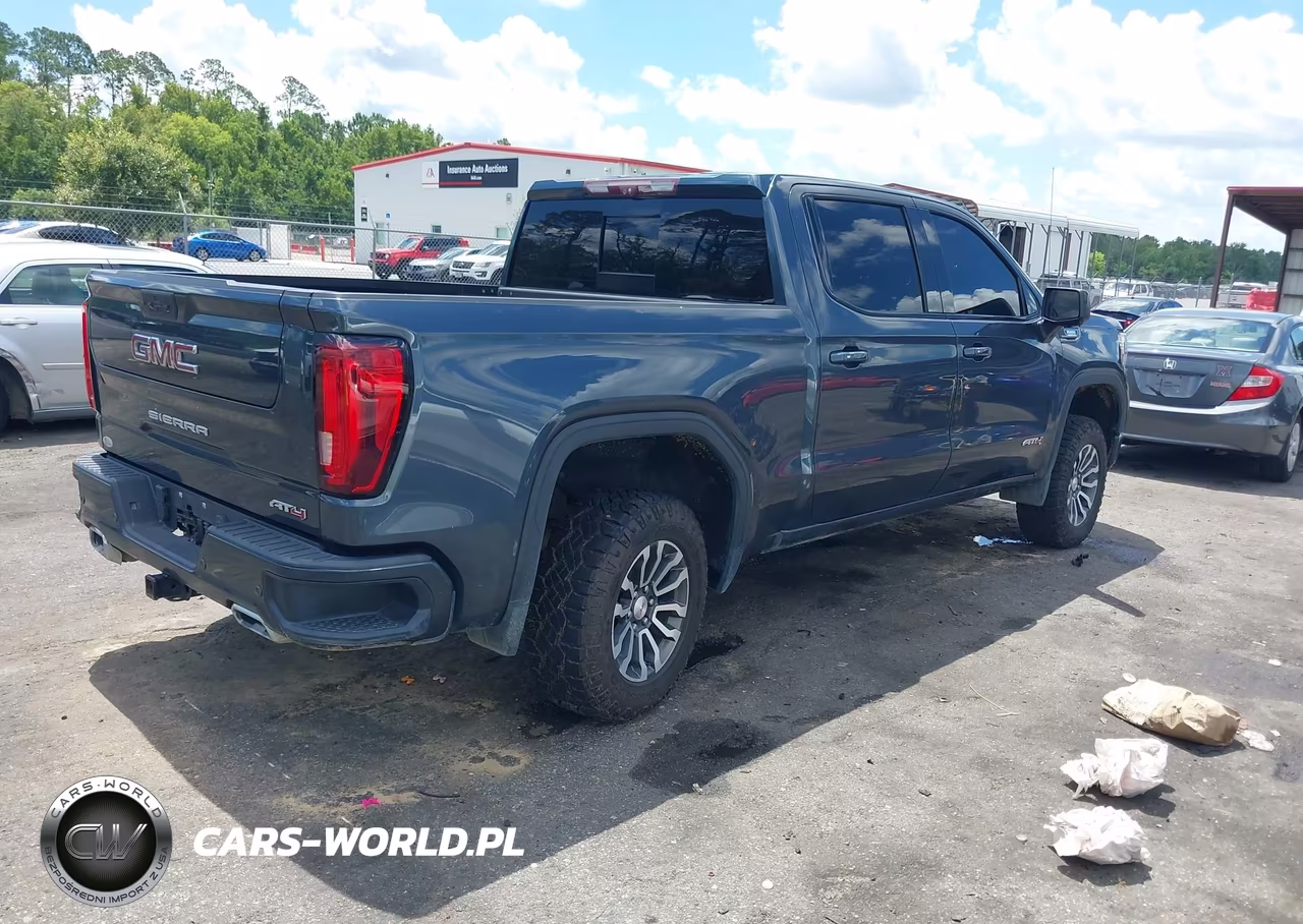 2020 GMC Sierra 1500 4Wd Short Box At4 VIN:3GTU9EET2LG215919 - 4
