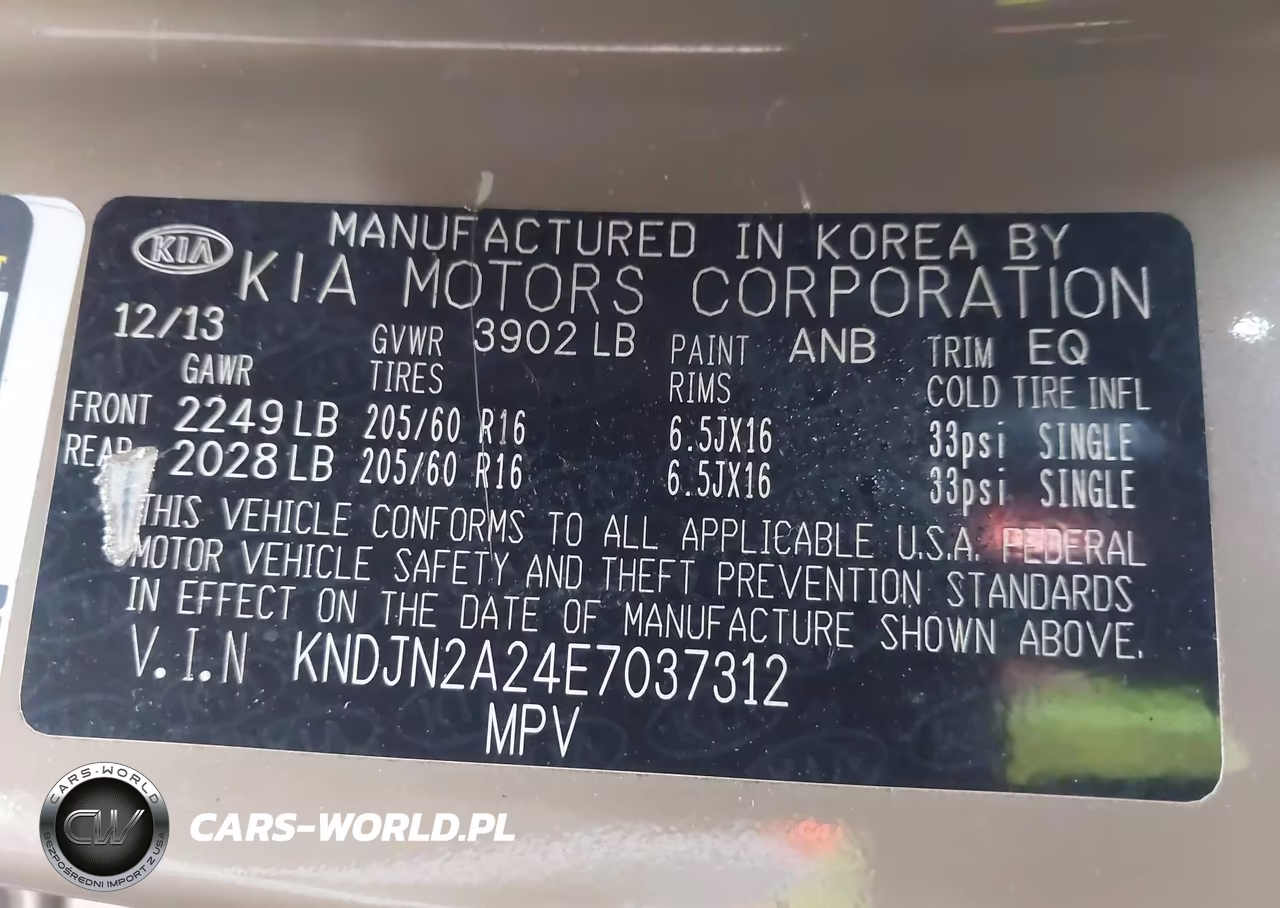 2014 Kia Soul VIN:KNDJN2A24E7037312 - 9