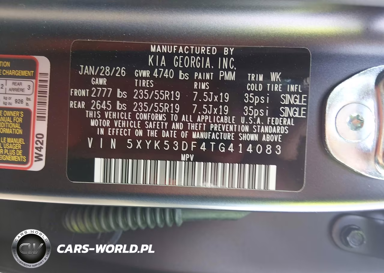 2026 Kia Sportage Sx-Prestige VIN:5XYK53DF4TG414083 - 9