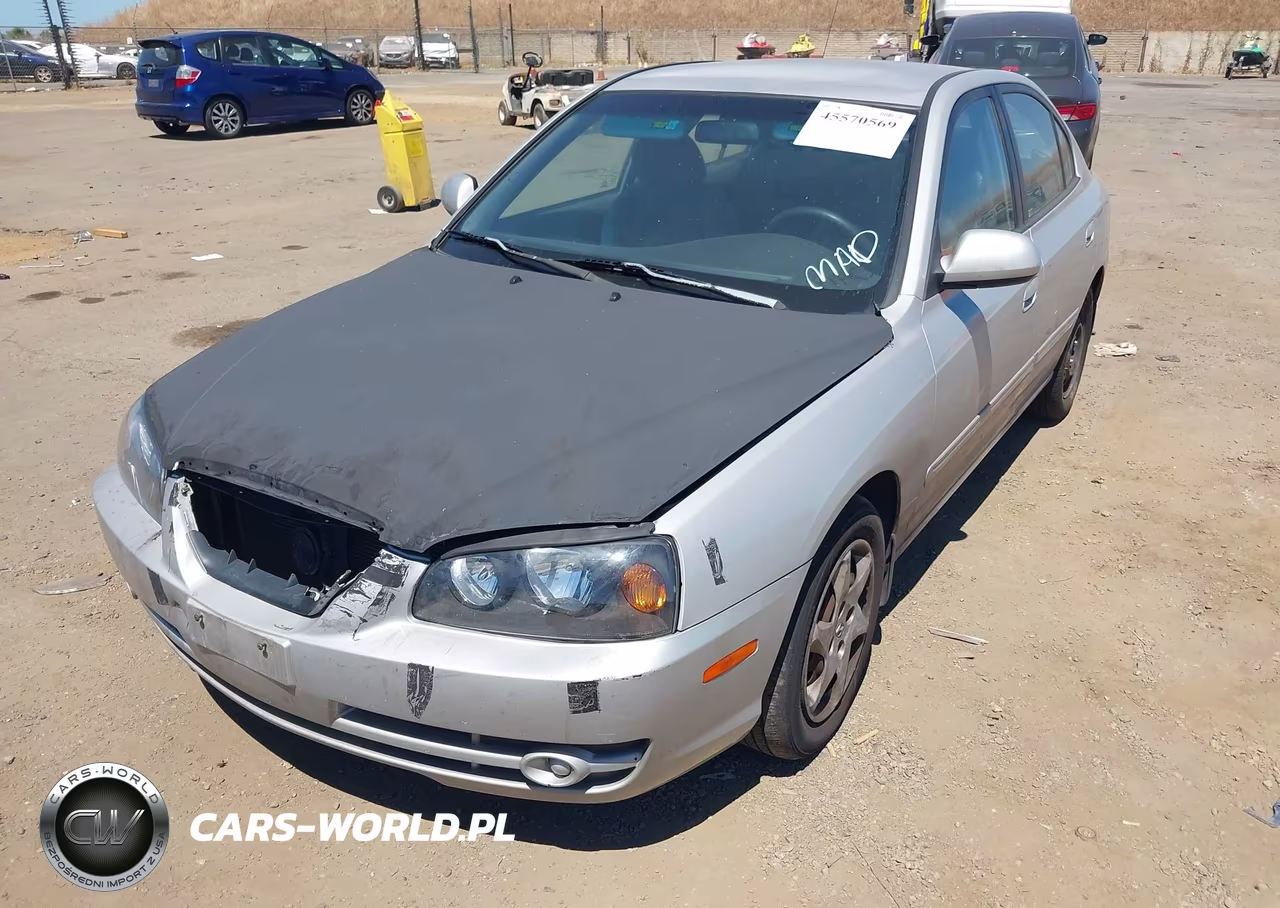 2006 Hyundai Elantra Gls-Limited VIN:KMHDN46D76U209186 - 2
