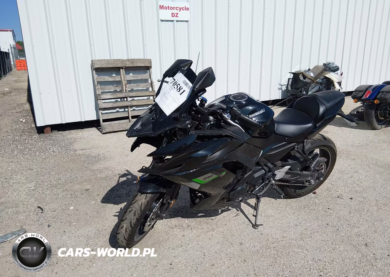 2025 Kawasaki Ex650 R VIN:ML5EXER16SDAE1778 - 2