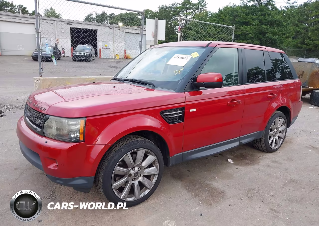 2013 Land Rover Range Rover Sport Hse VIN:SALSF2D40DA807238 - 2