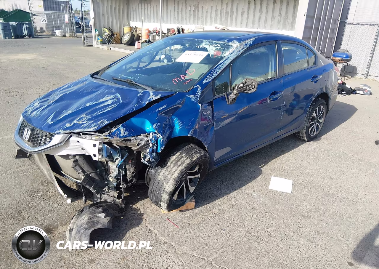 2013 Honda Civic Ex VIN:19XFB2F84DE268799 - 2