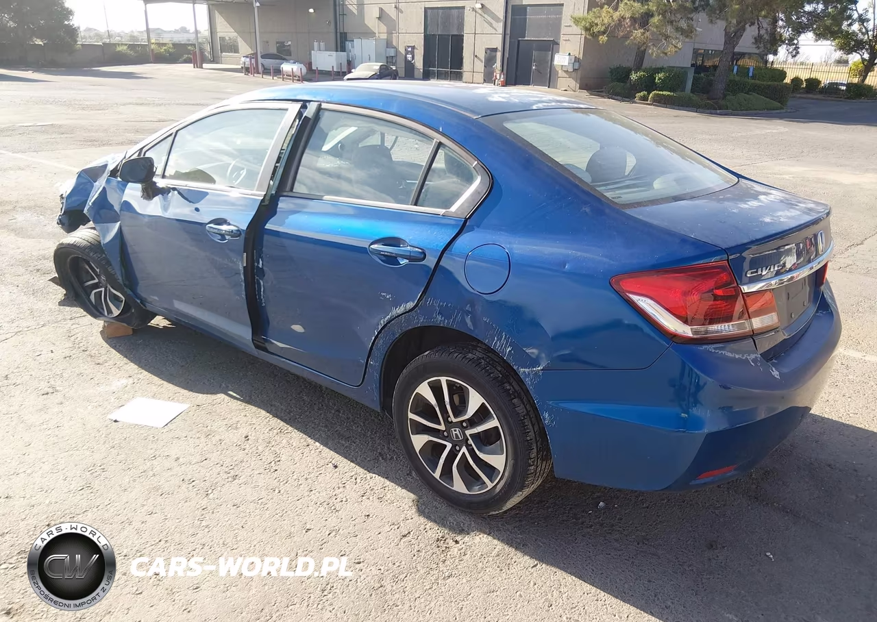 2013 Honda Civic Ex VIN:19XFB2F84DE268799 - 3