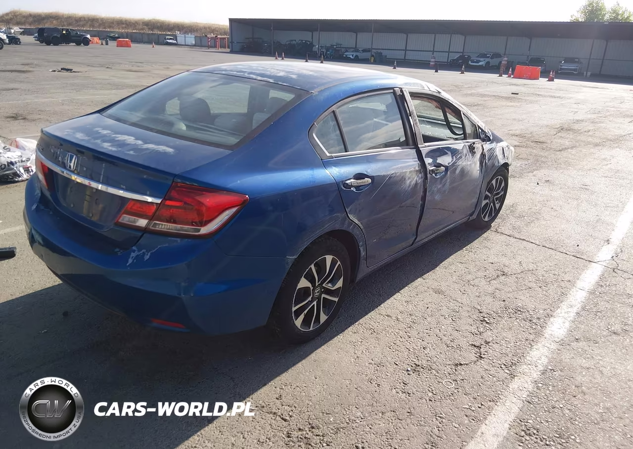 2013 Honda Civic Ex VIN:19XFB2F84DE268799 - 4
