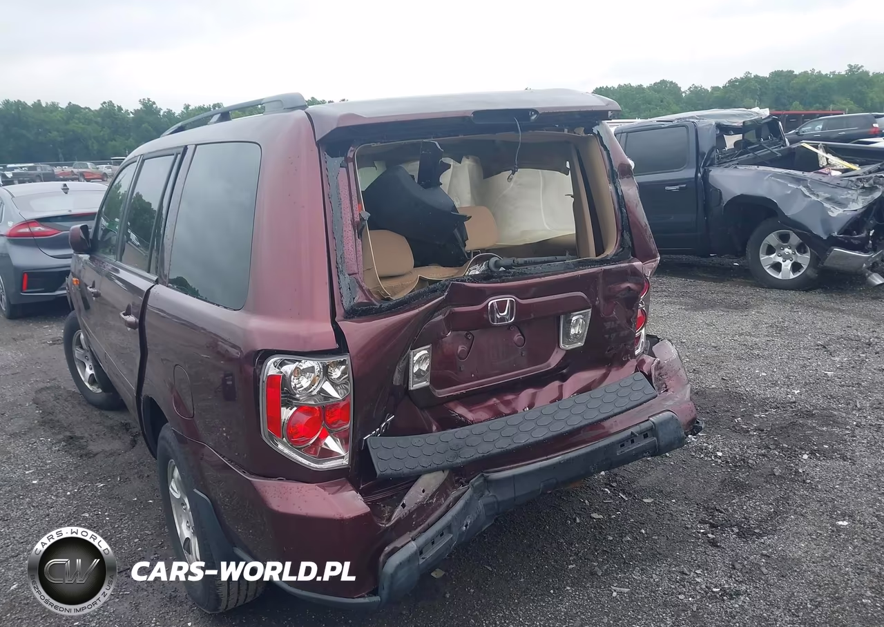 2007 Honda Pilot Ex VIN:5FNYF28477B013635 - 6