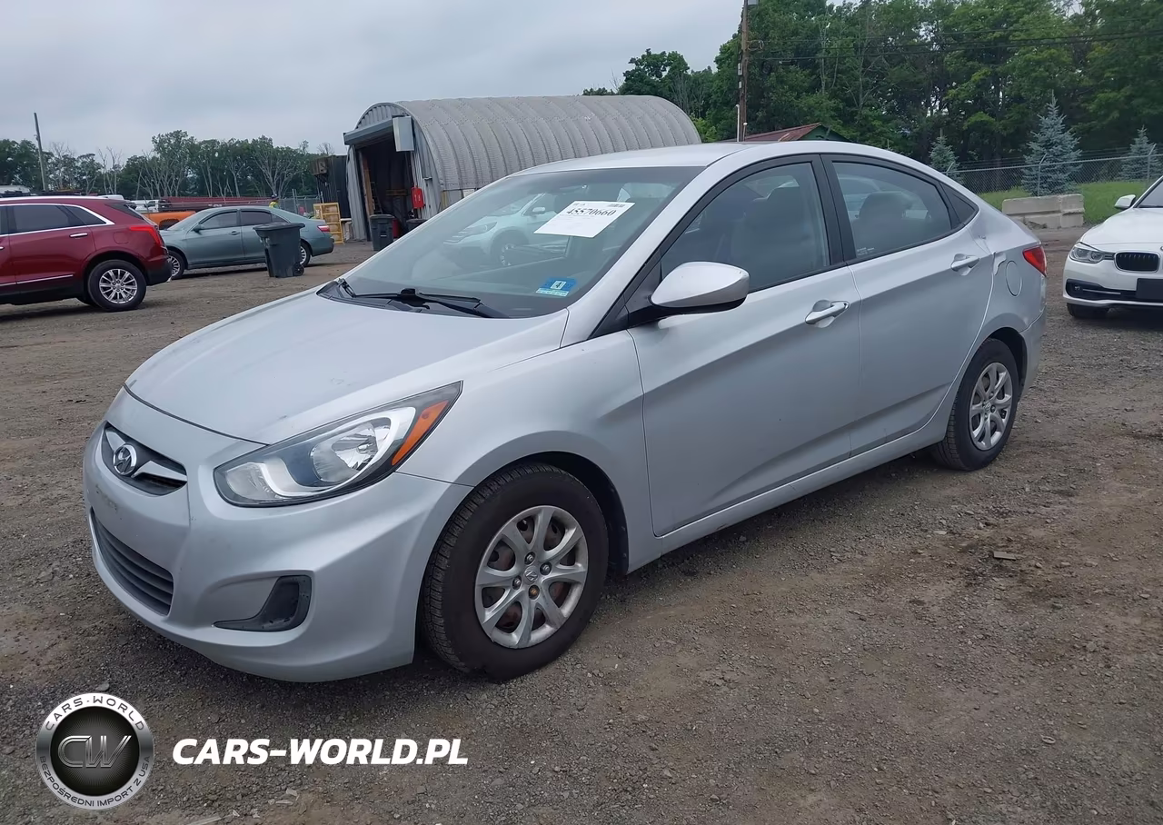 2013 Hyundai Accent Gls VIN:KMHCT4AE3DU586029 - 2