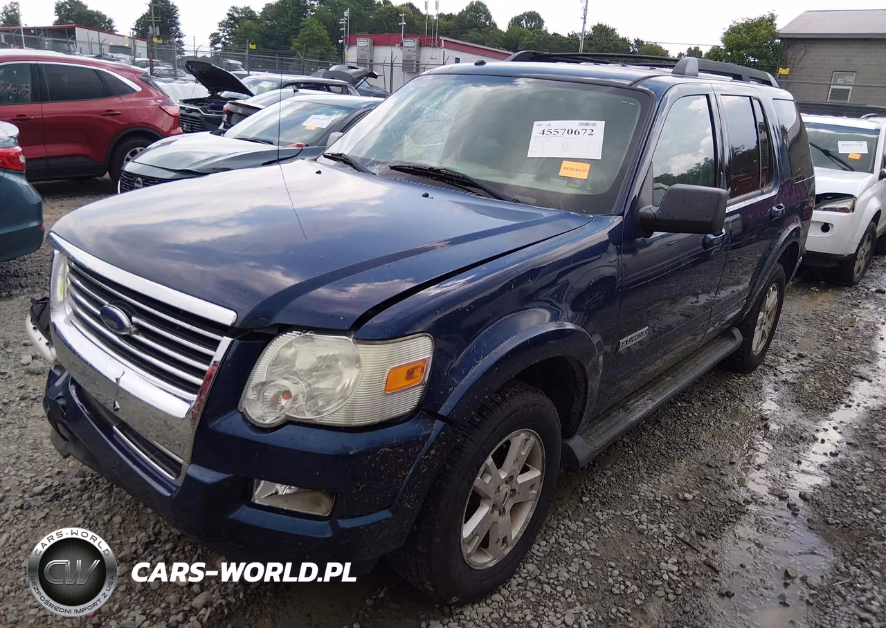 2007 Ford Explorer Xlt VIN:1FMEU73E07UB28456 - 2