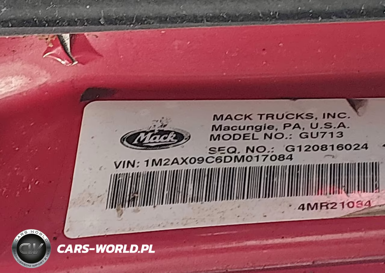 2013 Mack 700 Gu700 VIN:1M2AX09C6DM017084 - 9