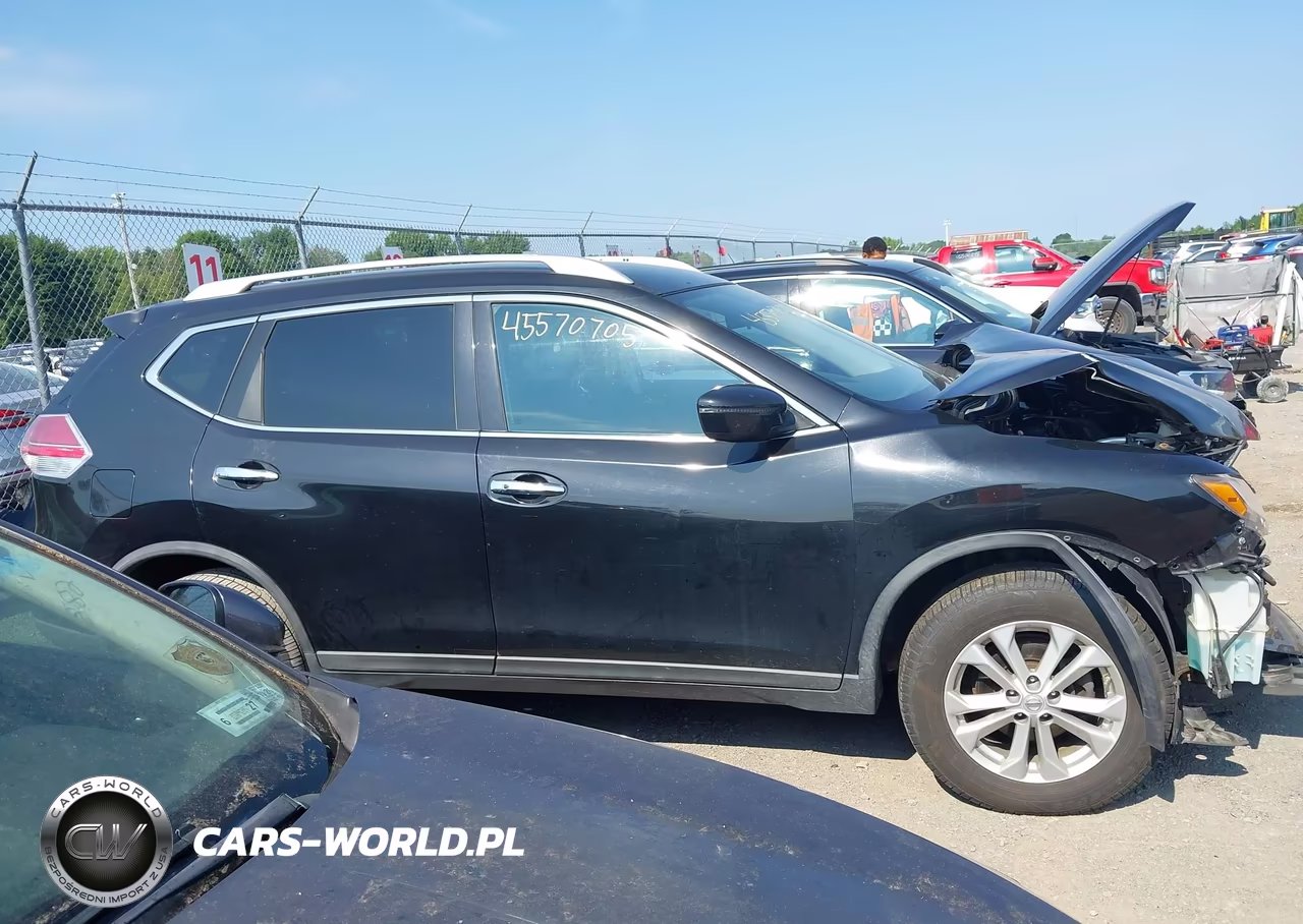 2016 Nissan Rogue Sv VIN:KNMAT2MV8GP640830 - 14
