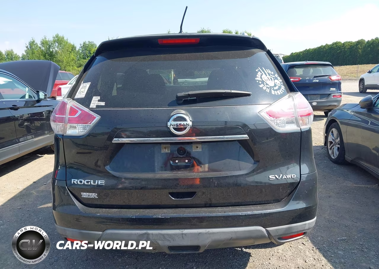 2016 Nissan Rogue Sv VIN:KNMAT2MV8GP640830 - 17