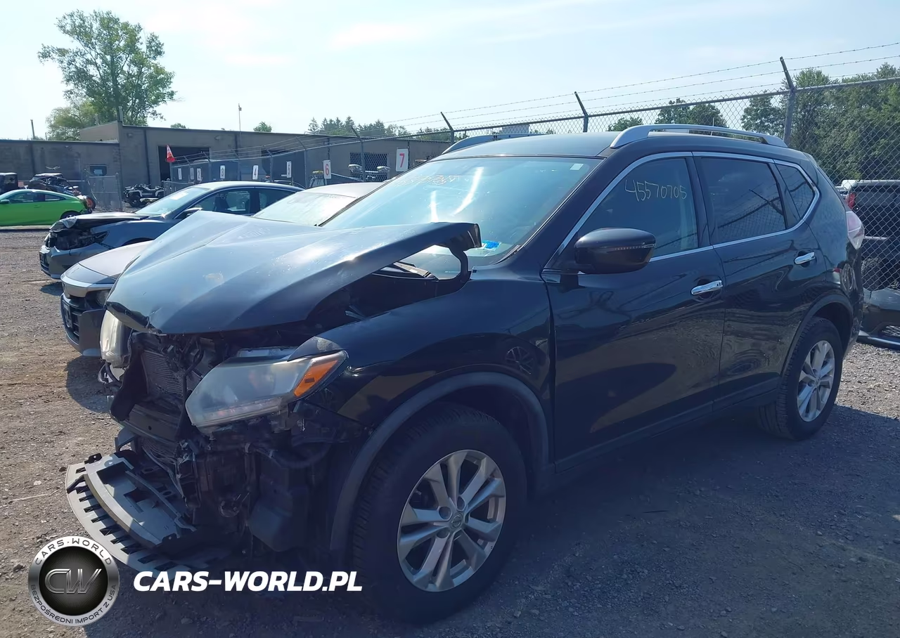 2016 Nissan Rogue Sv VIN:KNMAT2MV8GP640830 - 2