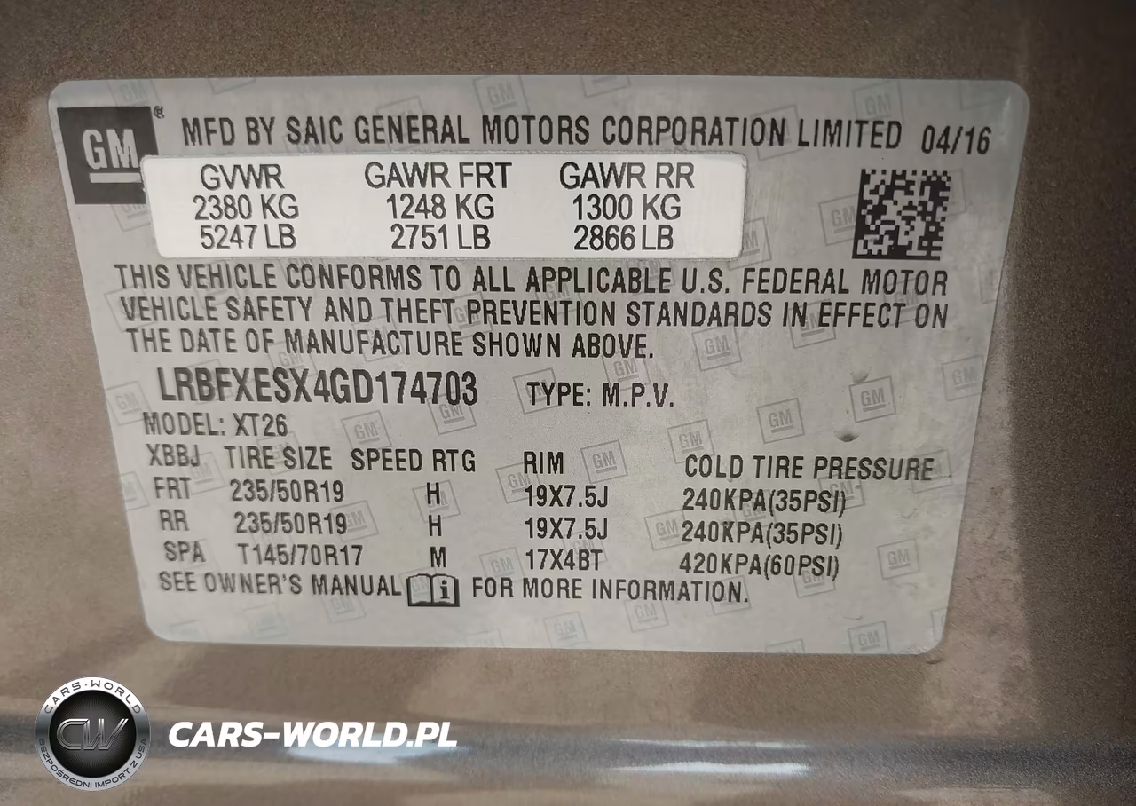 2016 Buick Envision Premium I VIN:LRBFXESX4GD174703 - 9