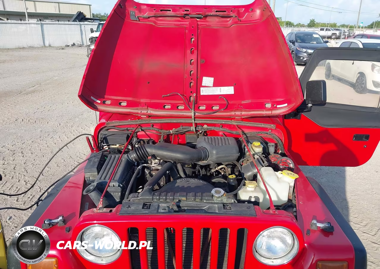 1997 Jeep Wrangler Se VIN:1J4FY29P9VP400825 - 10