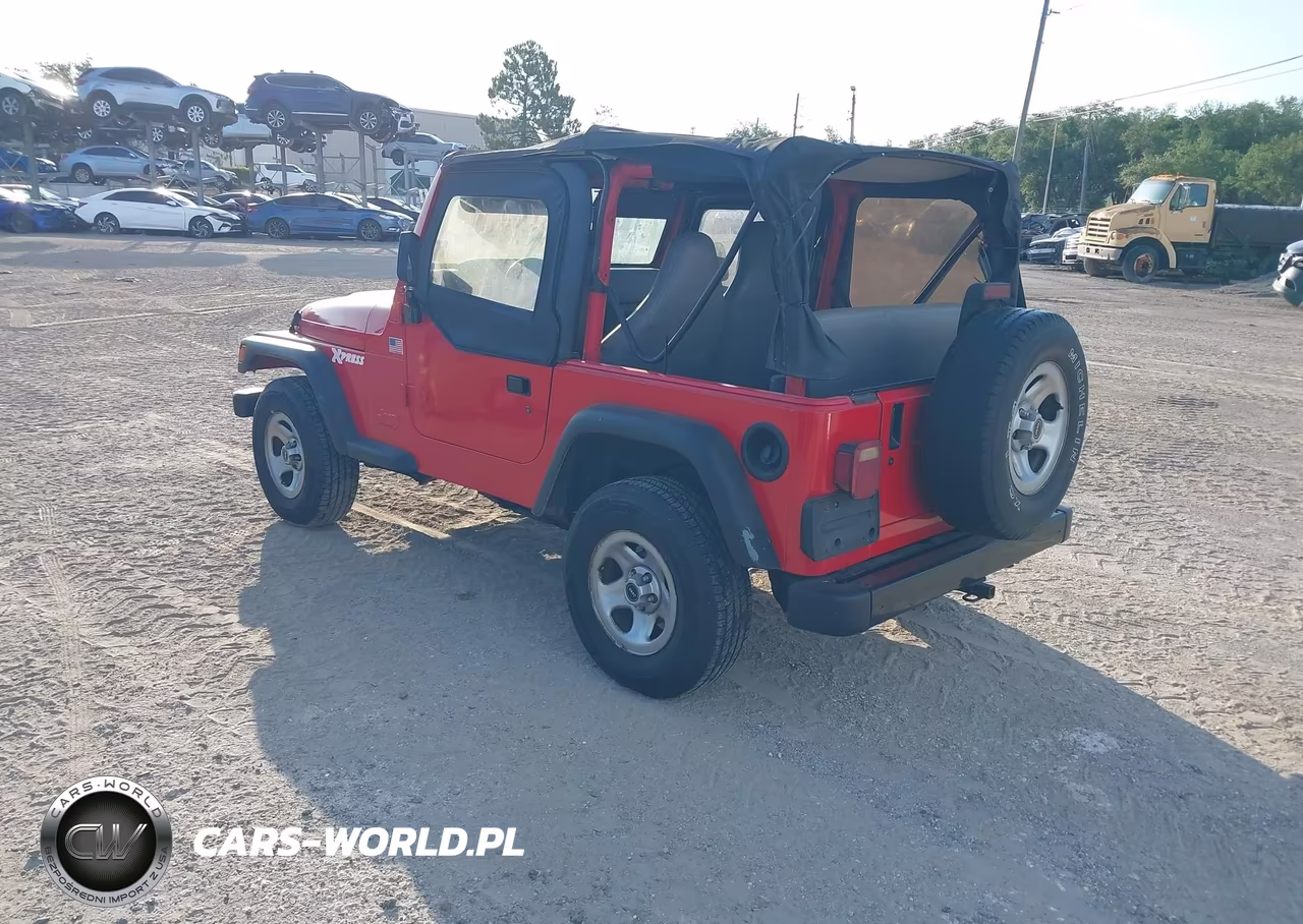 1997 Jeep Wrangler Se VIN:1J4FY29P9VP400825 - 3