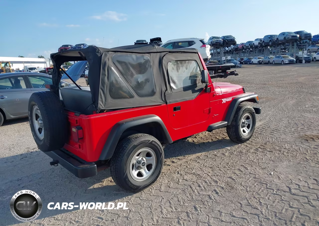 1997 Jeep Wrangler Se VIN:1J4FY29P9VP400825 - 4