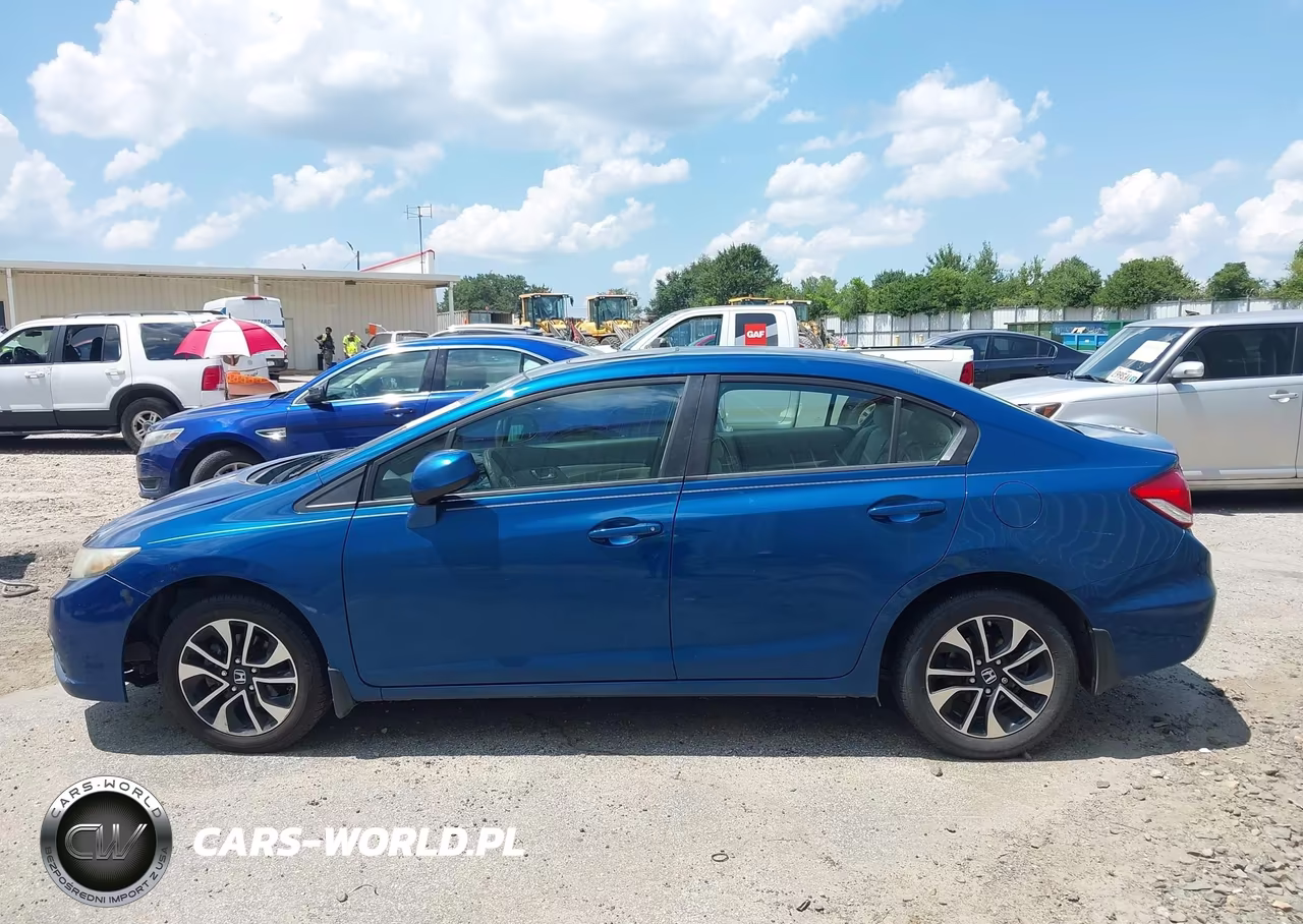2013 Honda Civic Ex VIN:2HGFB2F89DH531407 - 14