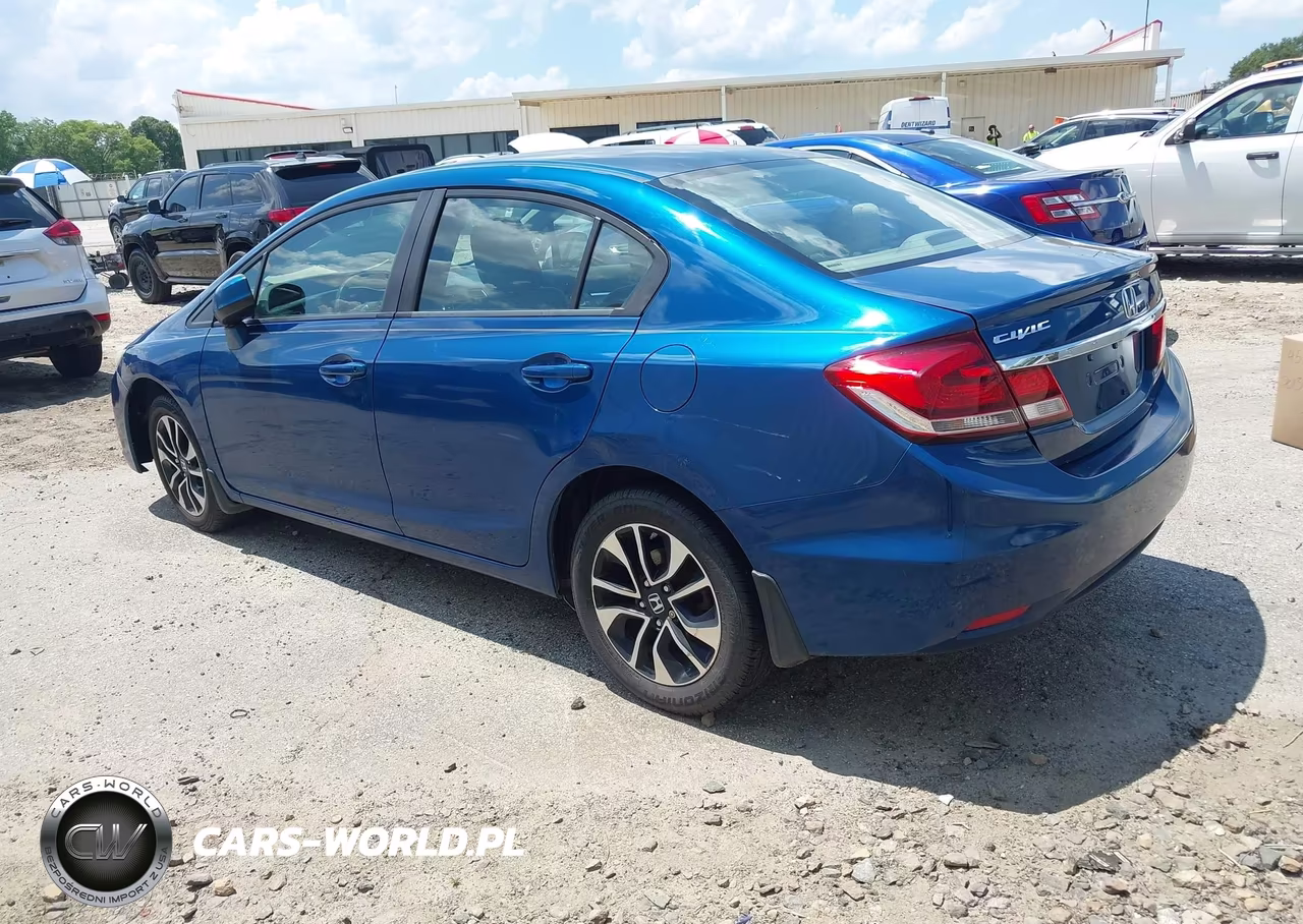 2013 Honda Civic Ex VIN:2HGFB2F89DH531407 - 3