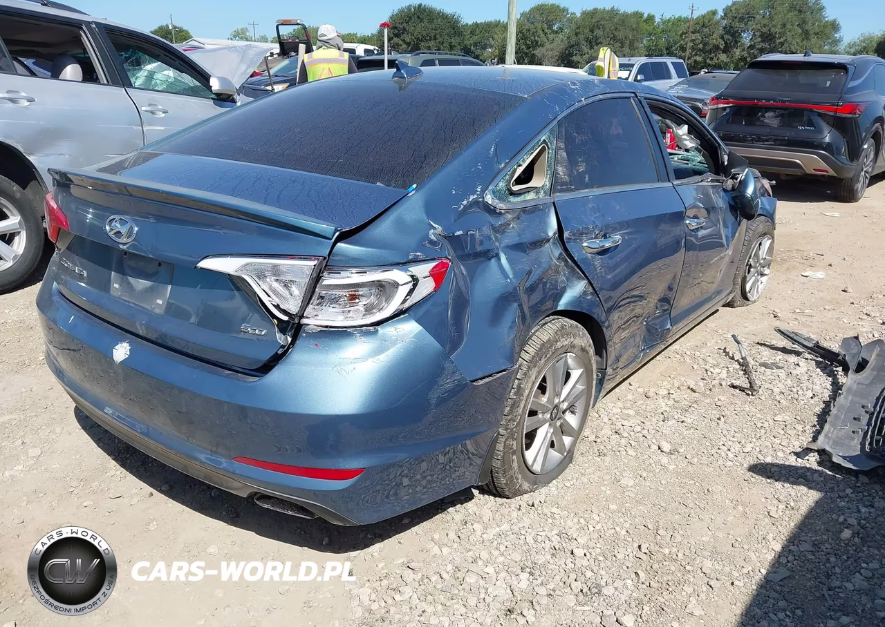 2016 Hyundai Sonata Eco VIN:5NPE24AA1GH436173 - 4