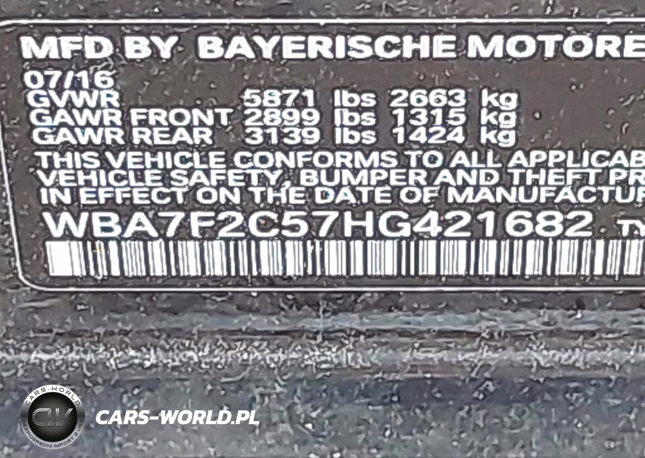 2017 BMW Alpina B7 xDrive VIN:WBA7F2C57HG421682 - 9